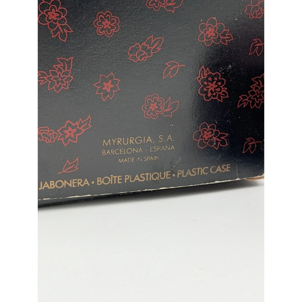 Maja Myrurgia Vintage New Old Stock Soap Travel Case Scented 4 5/8 Oz Spain